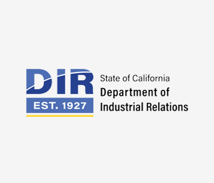 DIR State of California Department of Industrial Relations Logo